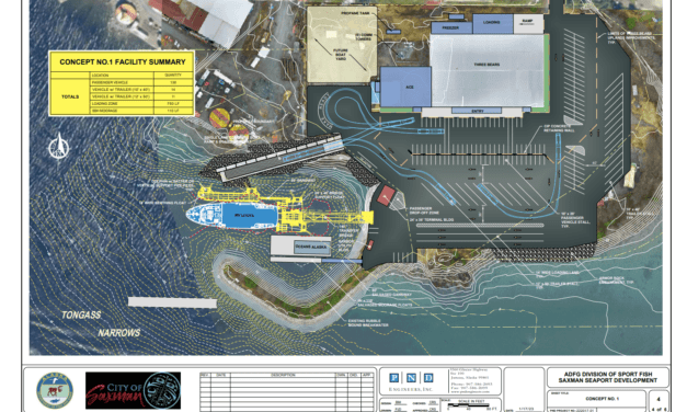 Public weighs in on new Lituya terminal at hearings in Saxman, Metlakatla