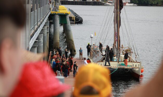Hōkūle’a’s arrival in Ketchikan marked with celebrations