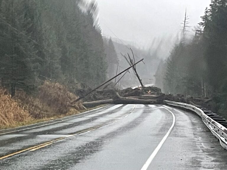 Landslides and power outages across Ketchikan and Prince of Wales KRBD