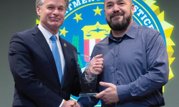 Ketchikan man receives a national award from the FBI
