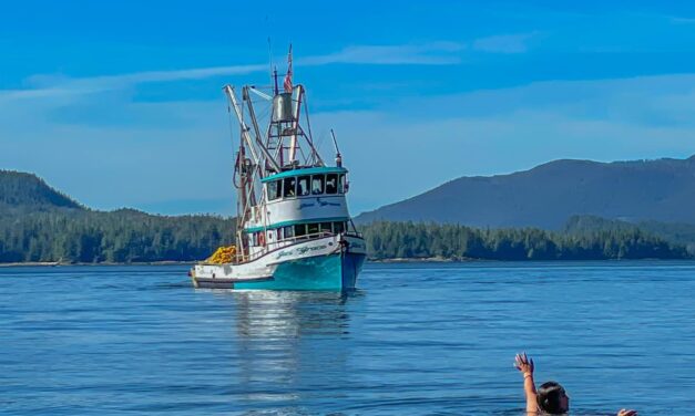 Metlakatla seiner sinks near Canoe Cove