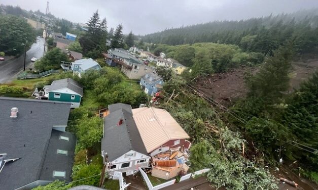Ketchikan authorities ask people to avoid area of Third Avenue Bypass landslide as experts assess secondary slide risk