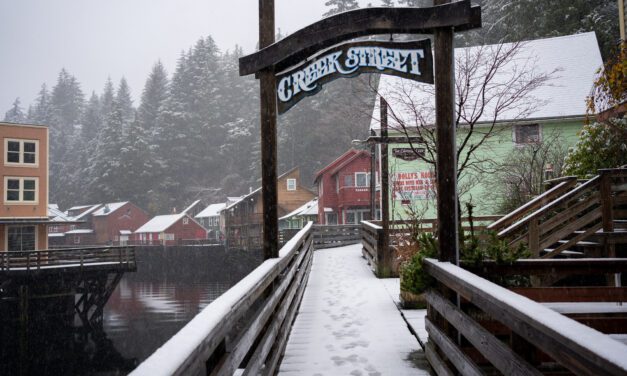 Ketchikan gets first snow of the season