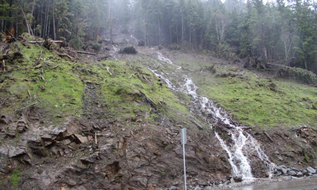 Ketchikan breaks a century-old rain record, prompting closure of landslide zone road