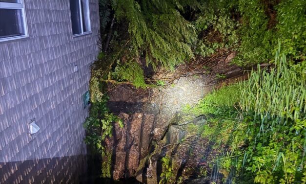 Heavy rains bring landslides, flooding to Ketchikan