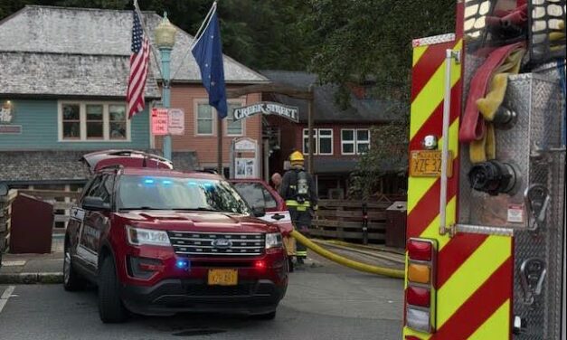 Ketchikan man arrested for Eagles building fire