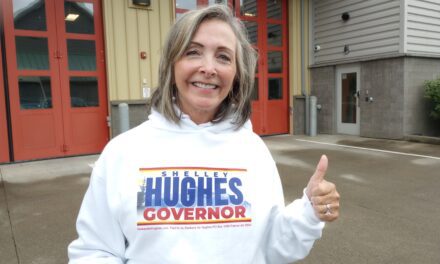 Gubernatorial candidate Hughes touts experience and connections