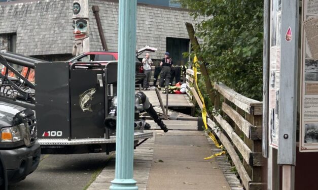 Ketchikan police are investigating the Creek Street crash that killed an Indiana woman