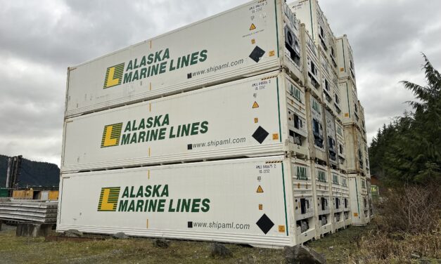 Alaska-based barge continues south after taking on water in British Columbia