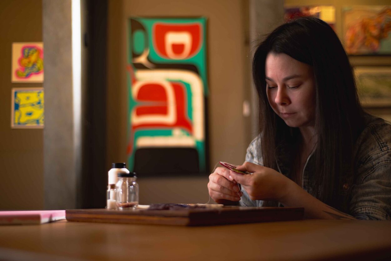 Alaska Folk Festival poster artist talks Indigenous heritage and influence