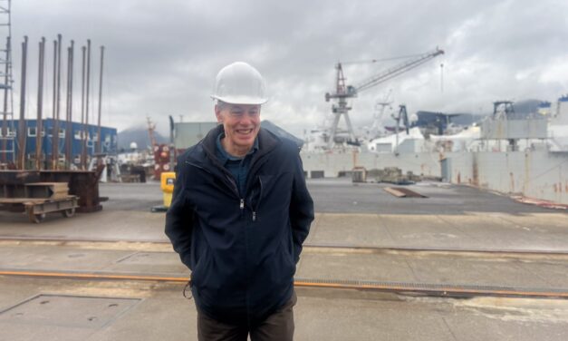 Sen. Matt Claman talks public safety, education in his gubernatorial campaign