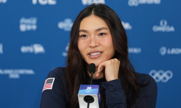 Snowboarder Chloe Kim is chasing an Olympic gold three-peat with a torn labrum