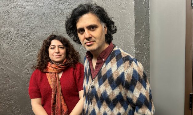 Their film was shot in secret and smuggled out of Iran. It won an award at Sundance