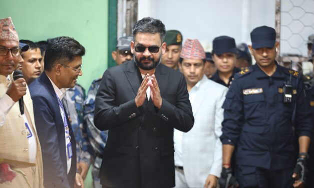 A new Nepali party, led by an ex-rapper, is set for a landslide win in parliamentary election