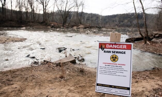Class-action lawsuit filed after the Potomac sewage spill