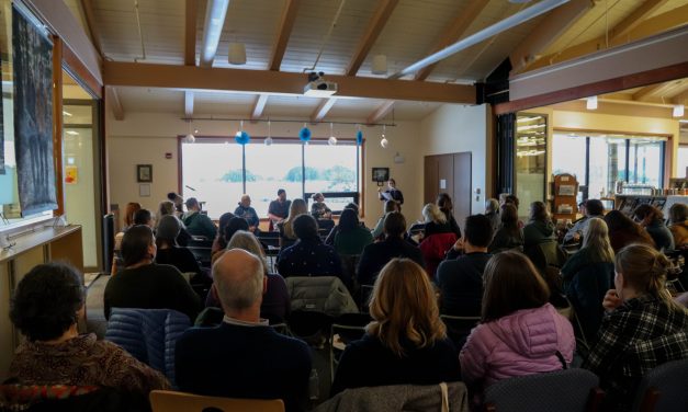 Hook, line and sinker: Sitkan fisherpoets captivate Alaskan librarians with their stories