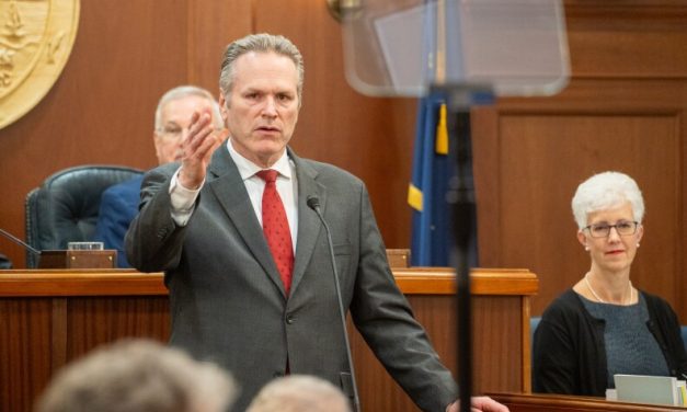 Gov. Dunleavy signs closely watched $450 million fast-track budget bill