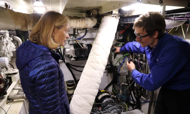 Sen. Lisa Murkowski christens Alaska’s “transformational” hybrid commercial fishing vessel