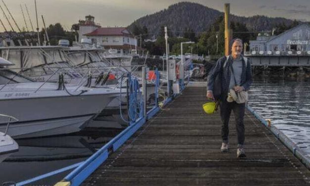 Journalist walking across the globe for last decade takes to the sea in Southeast Alaska