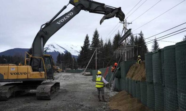 Juneau’s flood wall to be rebuilt to withstand glacial outburst floods, double the size of last year