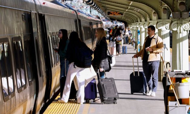 Passenger railroads see a sharp jump in ridership as gas prices climb