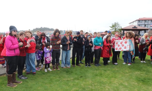 ‘The only way that we can heal is to talk about it’: Sitkans observe MMIP Day at public vigil