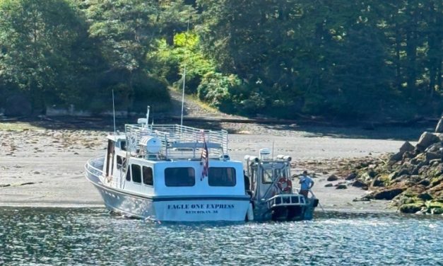 All passengers safe after whale-watching vessel takes on water near Ketchikan