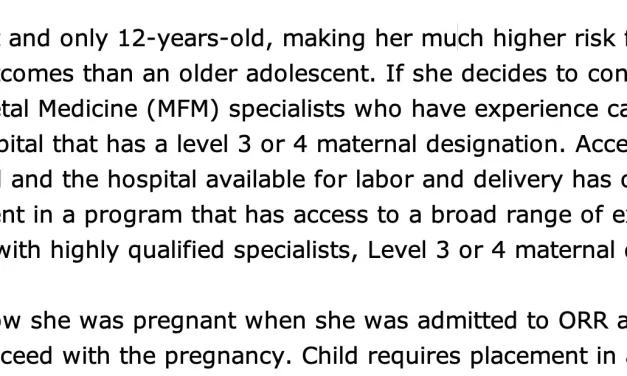 Despite concerns, the Trump administration still sends pregnant migrant minors to south Texas